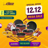 Chef Best Non Stick Cookware Set / Kitchen Set-Taper