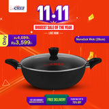 Chef Non-Stick Karahi/ Wok - 28 cm