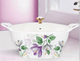 Majestic Luxury Crystal Coated Melamine Dinner Ware 72 Pcs Dinning Set - 8 Persons Serving -102
