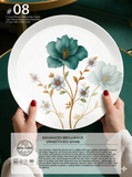 Majestic Luxury Crystal Coated Melamine Dinner Ware 72 Pcs Dinning Set - 8 Persons Serving -108