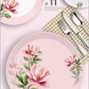 Majestic Luxury Crystal Coated Melamine Dinner Ware 72 Pcs Dinning Set - 8 Persons Serving -111
