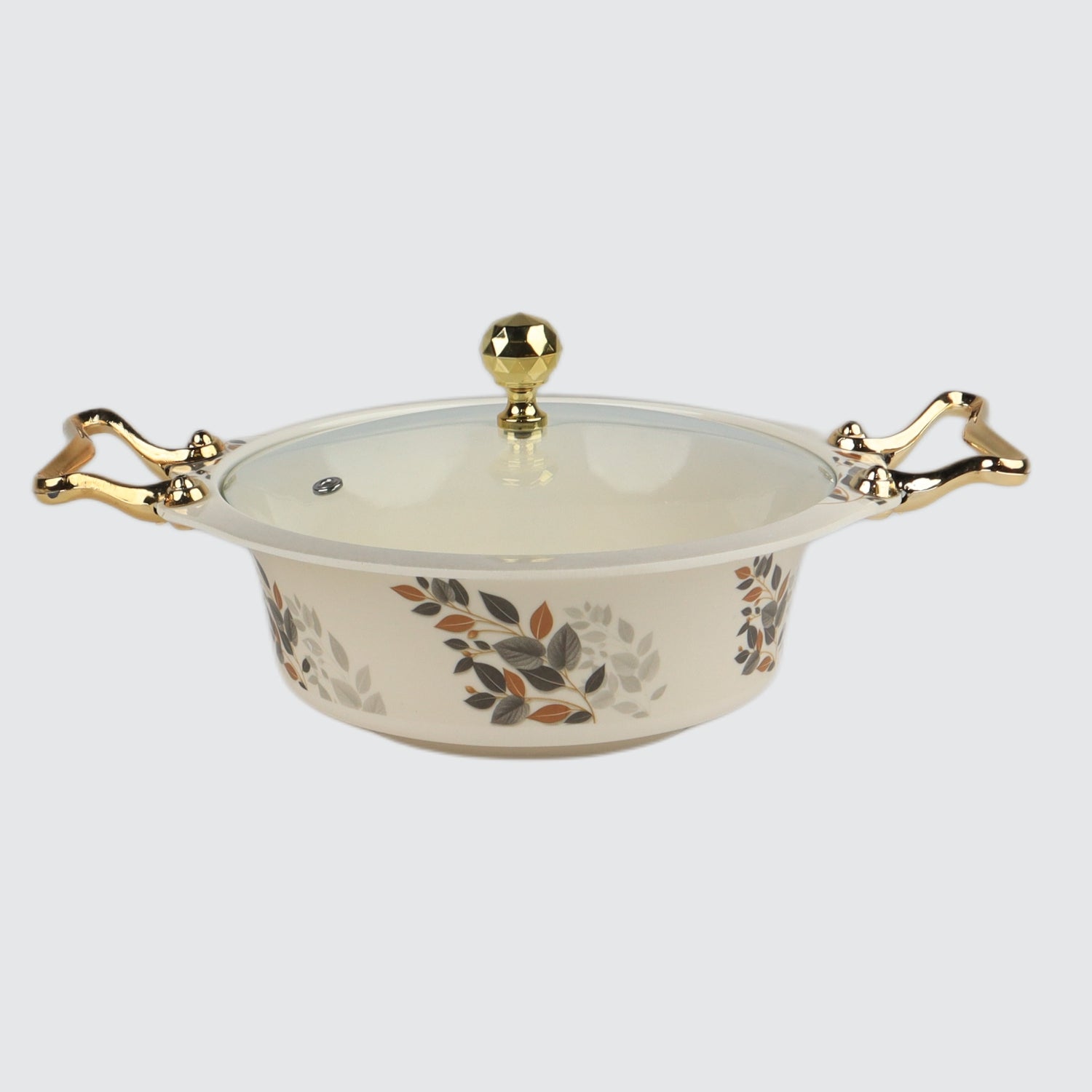 "Melamine crystal-coated dinnerware set by Majestic Chef, a leading cookware brand in Pakistan – durable, stylish, and ideal for everyday use or special occasions."