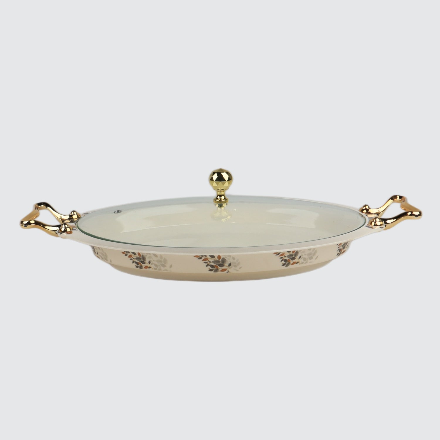 "Melamine crystal-coated dinnerware set by Majestic Chef, a leading cookware brand in Pakistan – durable, stylish, and ideal for everyday use or special occasions."