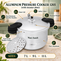1205 Pressure Cooker with Steamer