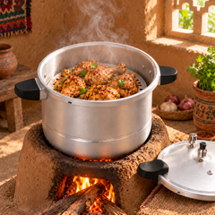 1205 Pressure Cooker with Steamer