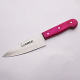 Best Quality Stainless Steel Professional Chef Knife - RED MC 6 Inch