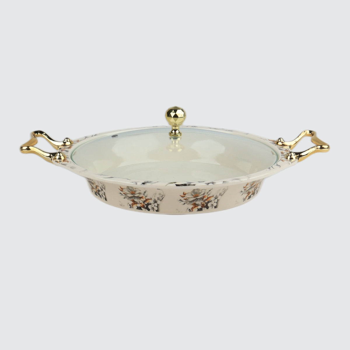 Premium melamine dinner set with crystal-coated finish by Majestic Chef – top cookware brand in Pakistan offering durable and elegant dinnerware.