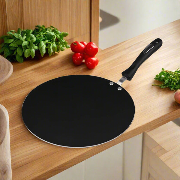 Chef Best Non Stick Tawa / Paratha Pan - Fix Handle - 30 cm