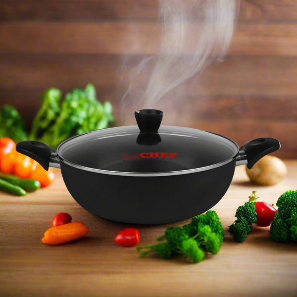 Chef Non-Stick Karahi/ Wok - 24 cm