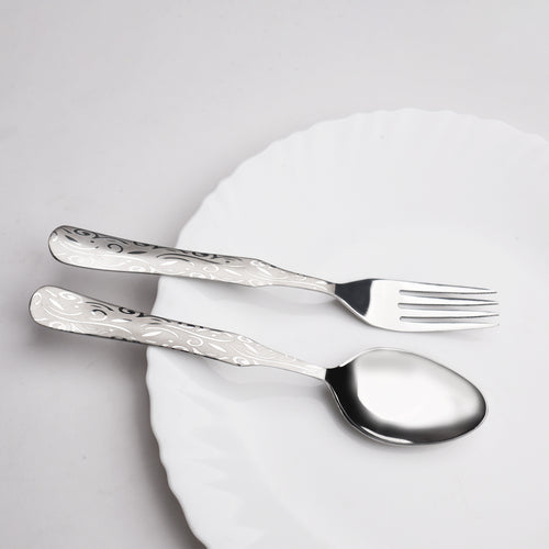 Chef 28 Pcs Stainless Steel Cutlery Set Special Edition Food Grade 304 Series -Daisy Hover