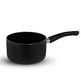 nonstick milk boiler milk pan warmer with long Bakelite handle - majestic chef cookware 