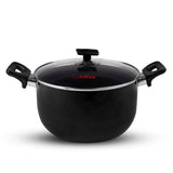 Chef Nonstick Casserole pot / Cooking Pan With Glass Lid 32 cm