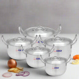 Premium Quality Aluminum Cookware Delish Pot Set buy now from best cookware brand at sale offer-chef cookware