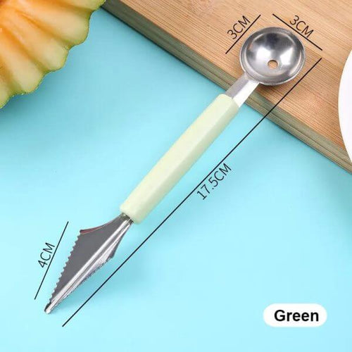 Majestic Chef 1pc Vegetable Fruit Carving Knife Melon Spoon Ice Cream Scoop Kitchen Gadgets Accessories ( Random Color ) Hover