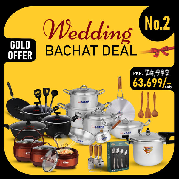 Best Jahaiz Bachat Deal / Complete Dowry Set - Wedding Package GOLD