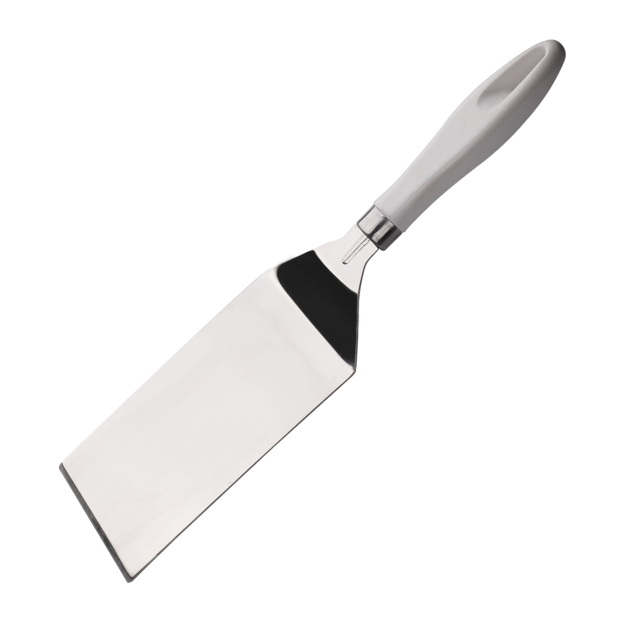 Chef Stainless Steel Turner Palta with White handle 