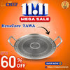 Majestic CHEF HexaCore Premium Stainless Steel Honeycomb TAWA - Hotplate