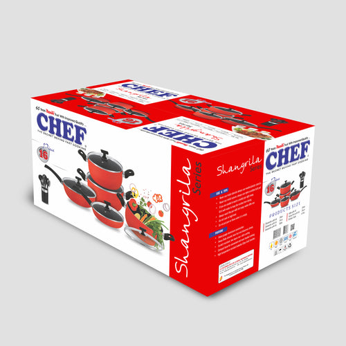 SHANGRILA GIFT PACK SET / KITCHEN SET-332 (16 Pcs) Hover