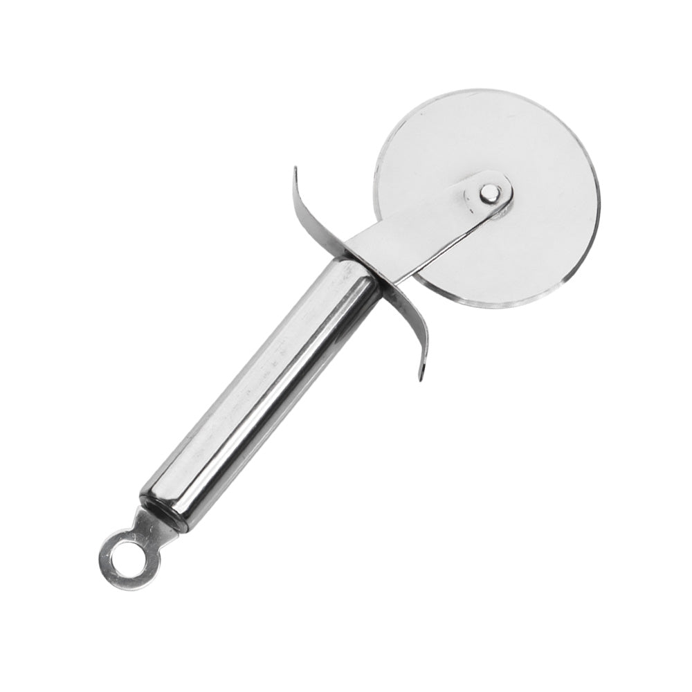 Chef Stainless Steel Pizza Cutting Wheel Pizza Cutter With Steel Pipe handle
