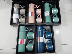 Vacuum Flask Set ( Random Colors) – Arham Smart