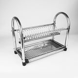 stainless steel dish drying sink rack