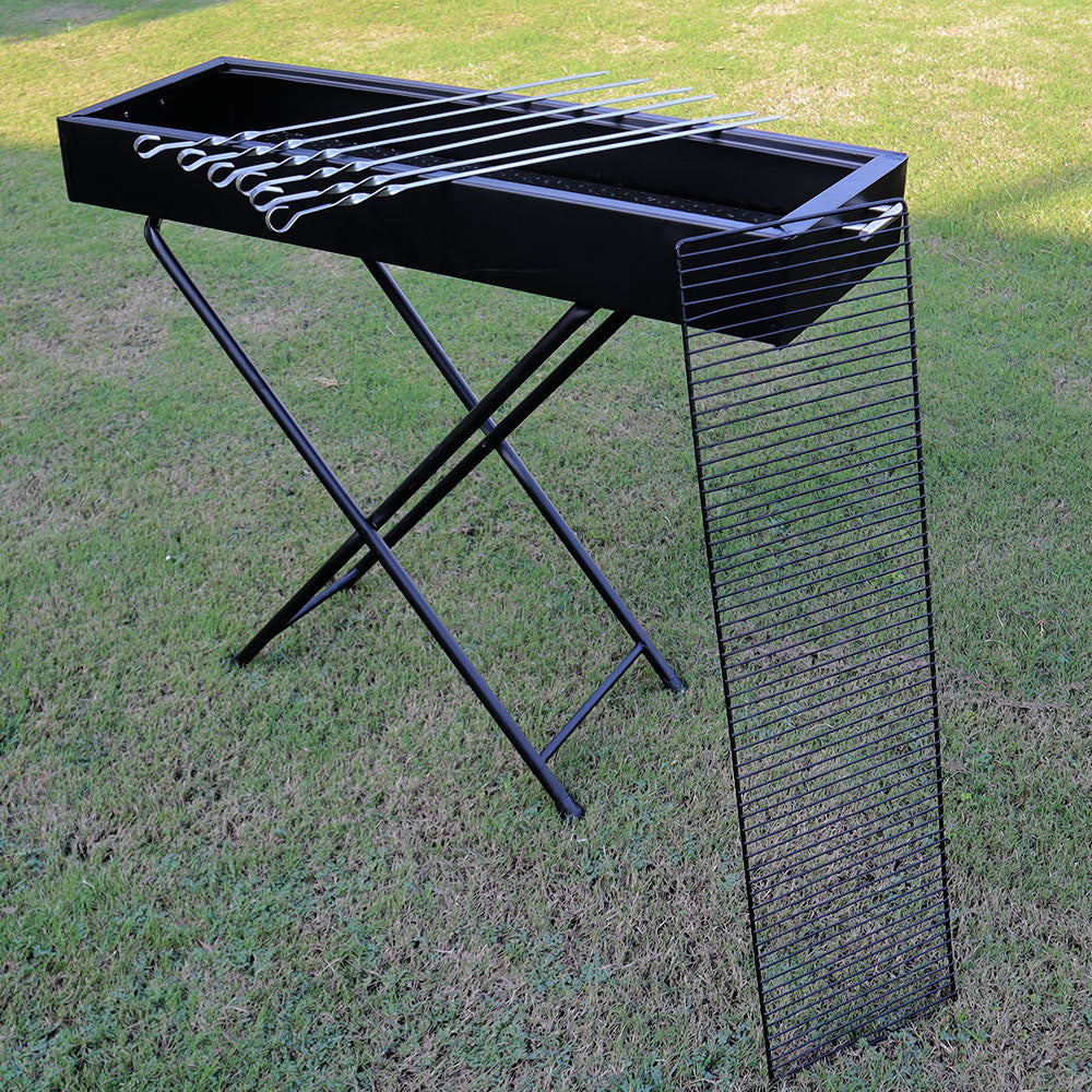 Majestic Chef Special Edition BBQ Grill with 2 Levels of Height Adjustment