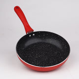 Chef Granito Series 3 Layer Marble Coating Nonstick Fry Pan 24cm - RED