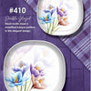 Majestic Luxury Crystal Coated Melamine Dinner Ware 72 Pcs Dinning Set - 8 Persons Serving -410