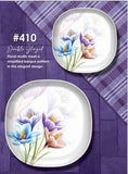 Majestic Luxury Crystal Coated Melamine Dinner Ware 72 Pcs Dinning Set - 8 Persons Serving -410