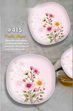 Majestic Luxury Crystal Coated Melamine Dinner Ware 72 Pcs Dinning Set - 8 Persons Serving -415