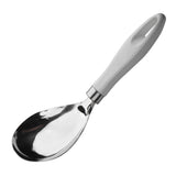 stainless steel curry spoon white handle best quality product kitchen tools and gadgets - chef cookware 