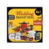 Best Jahaiz Bachat Deal / Complete Dowry Set - Wedding Package SILVER