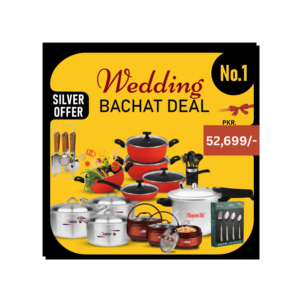 Best Jahaiz Bachat Deal / Complete Dowry Set - Wedding Package SILVER