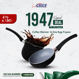 Combo Offer Limited Coffee Warmer & One Egg Frying Pan