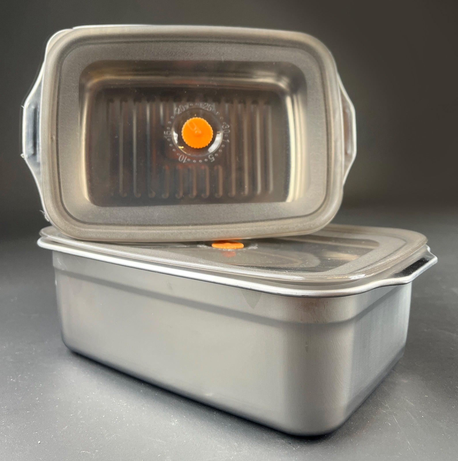 Majestic Chef 410 Grade Stainless Steel 2-Pcs Set Lunch Box - Food Container