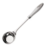 Chef Stainless Steel Serving Ladle with White handle