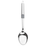Chef Stainless Steel Dish Serving Spoon With Steel Pipe handle - Kitchen Gadgets