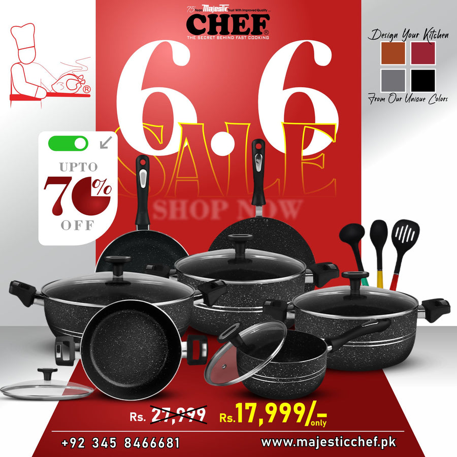 Best Non-Stick Cookware Brand In Pakistan - Majestic Chef – Chef Cookware