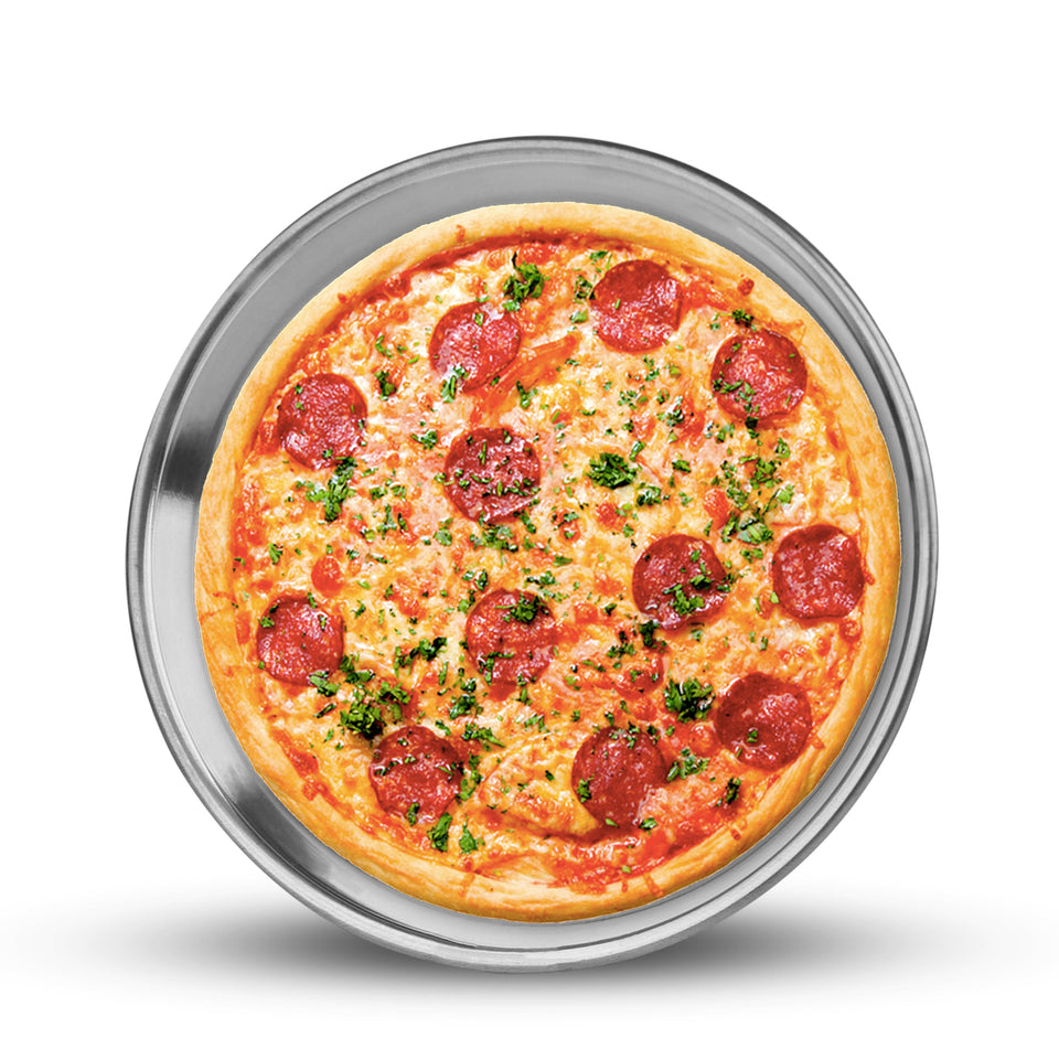 Chef Aluminum Best Quality Pizza Baking Pan - 6.5 Inch