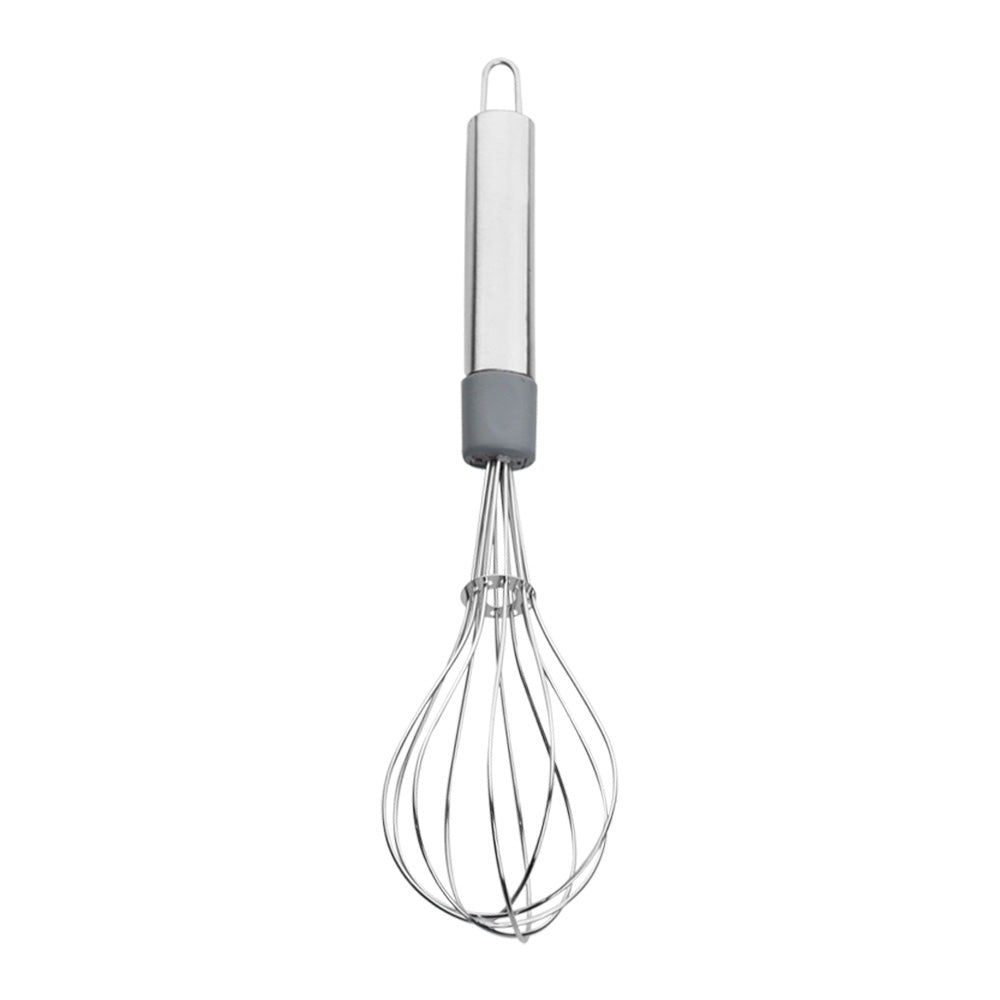 Chef Stainless Steel Cream Mixer - Egg Beater - Wire Whisk - Steel Pipe handle