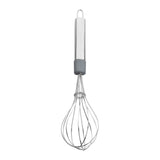 Chef Stainless Steel Cream Mixer - Egg Beater - Wire Whisk - Steel Pipe handle