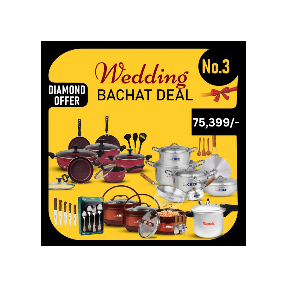 Best Jahaiz Bachat Deal / Complete Dowry Set - Wedding Package DIAMOND