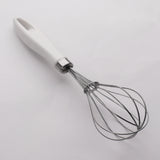 Chef Stainless Steel Cream Mixer - Egg Beater - Wire Whisk - White handle