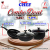 Nonstick Frying Pan - WOk And Cooking Pot - Combo Deals #3