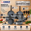15 Pieces Non Stick Marble Coated Rebirth Gift Pack Set