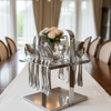 Stainless Steel  Cutlery Stand - Premium 02 - Only Stand