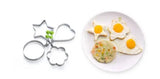 Chef Egg Shaper Kitchen Tools Star, Heart, Round, Flower Shaped Stainless Steel – Pack Of 4