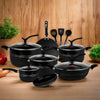 CHEF BEST NONSTICK COOKWARE SET/ KITCHEN SET-323 (15PCS)