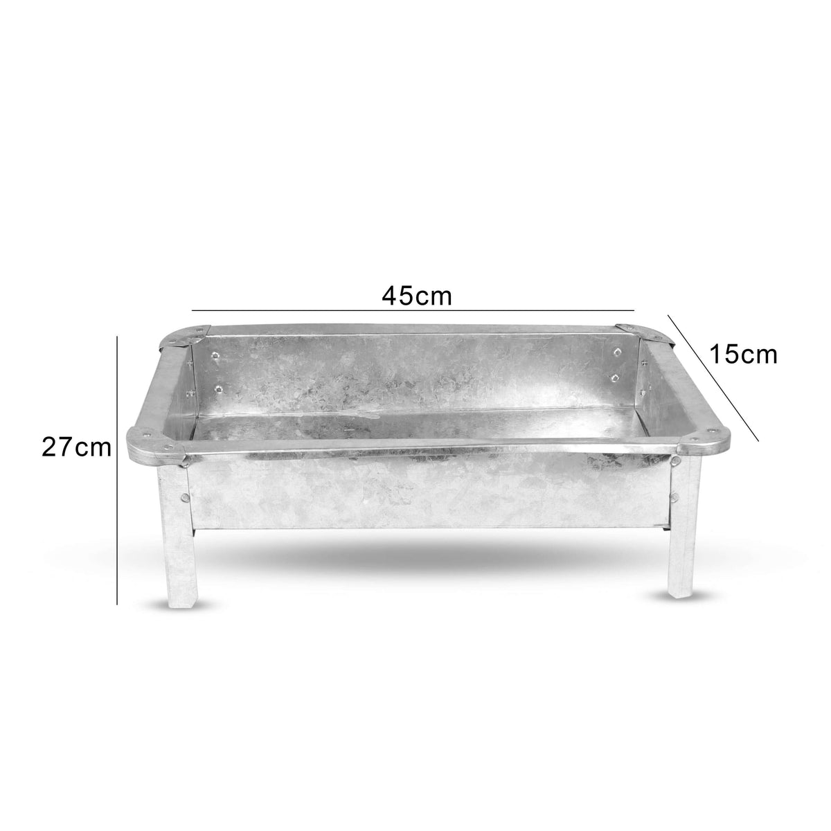 Majestic Chef Galvanized Bbq Grill small, medium and large size available