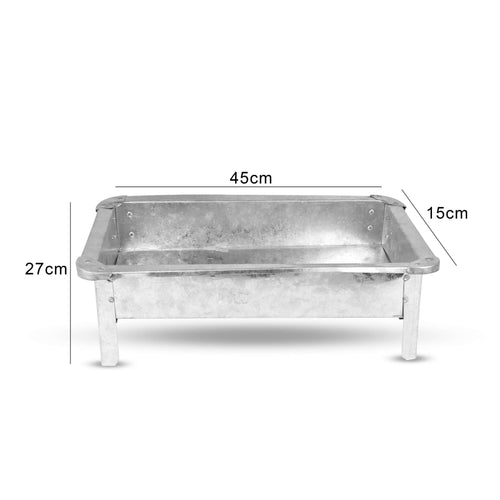 Majestic Chef Galvanized Bbq Grill Hover
